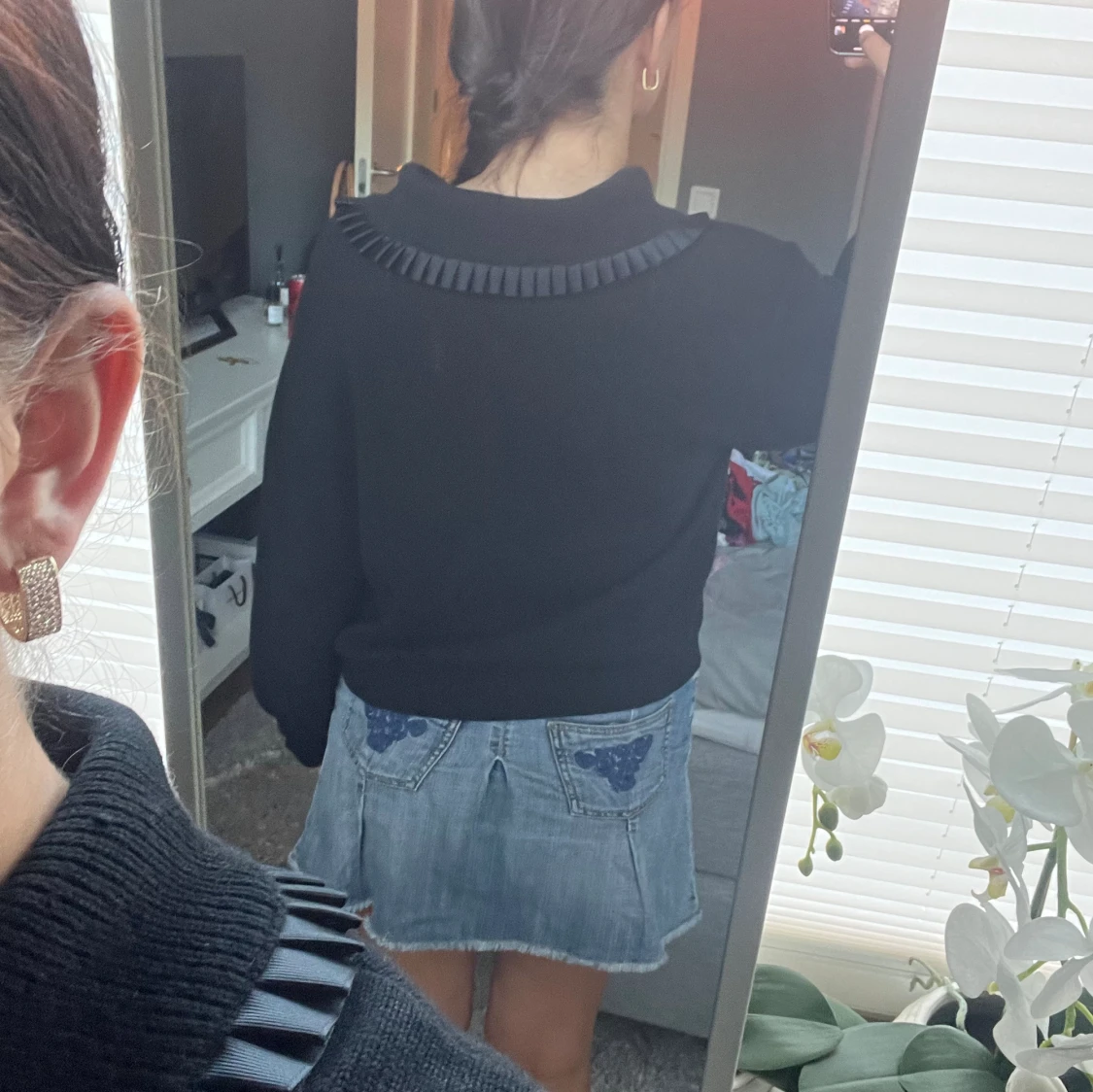 Superskön stickad tröja - 91