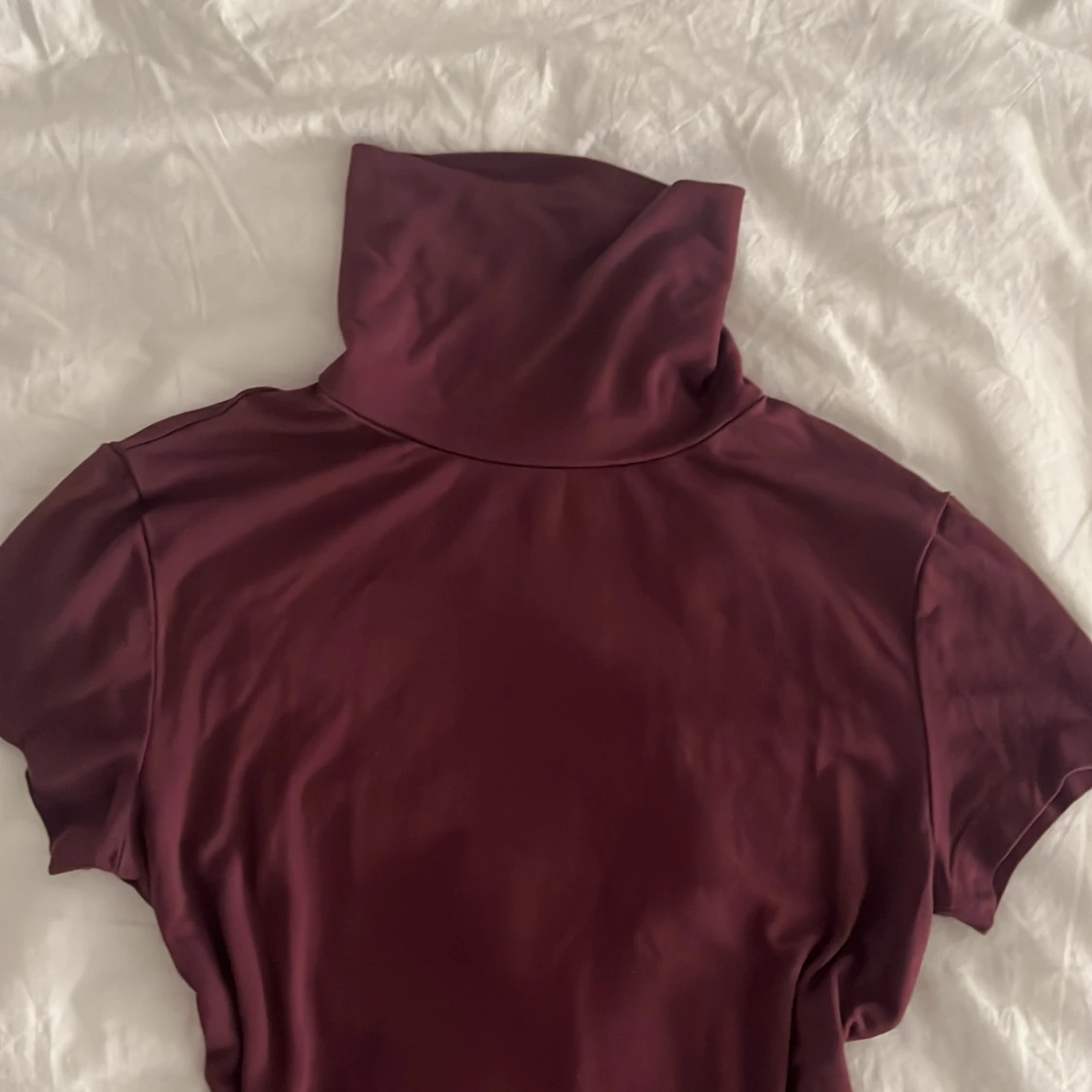 Polotröja vinröd - 92