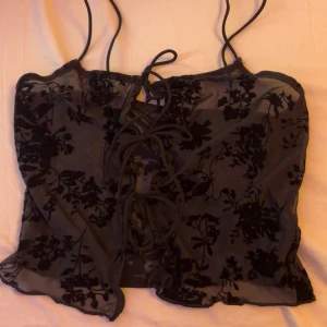Svart topp! - Jätte fin Svart linne/topp, använd 1 gång! ❤️