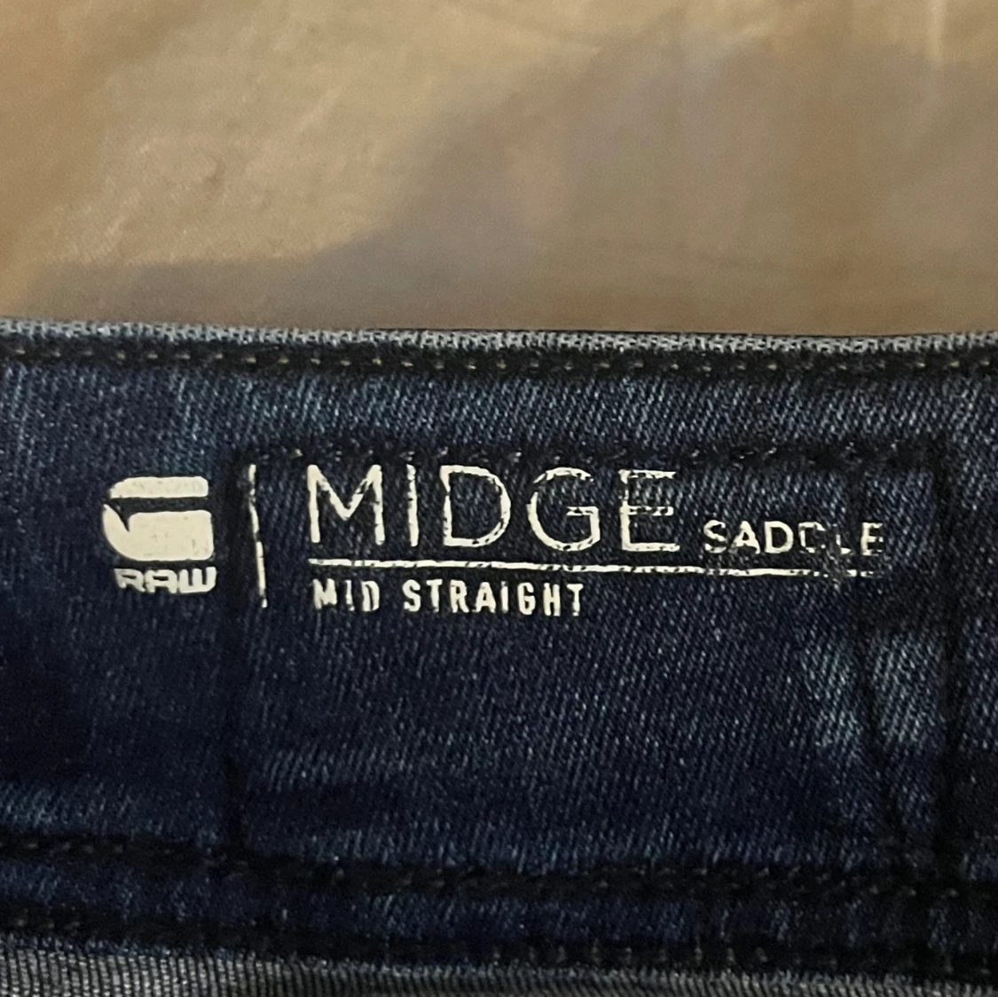 Blåa lågmidjade shorts - 91