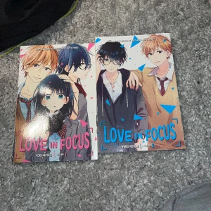 Manga - Love in focus vol 1-2 säljer för 100 kr st eller 180 kr tillsammans❤️