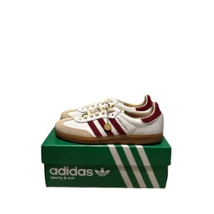 Adidas Samba ‘Sporty & Rich White Collegiate Burgundy’ - Helt nya / DS  Storlek: 38 2/3  Pris: 1699