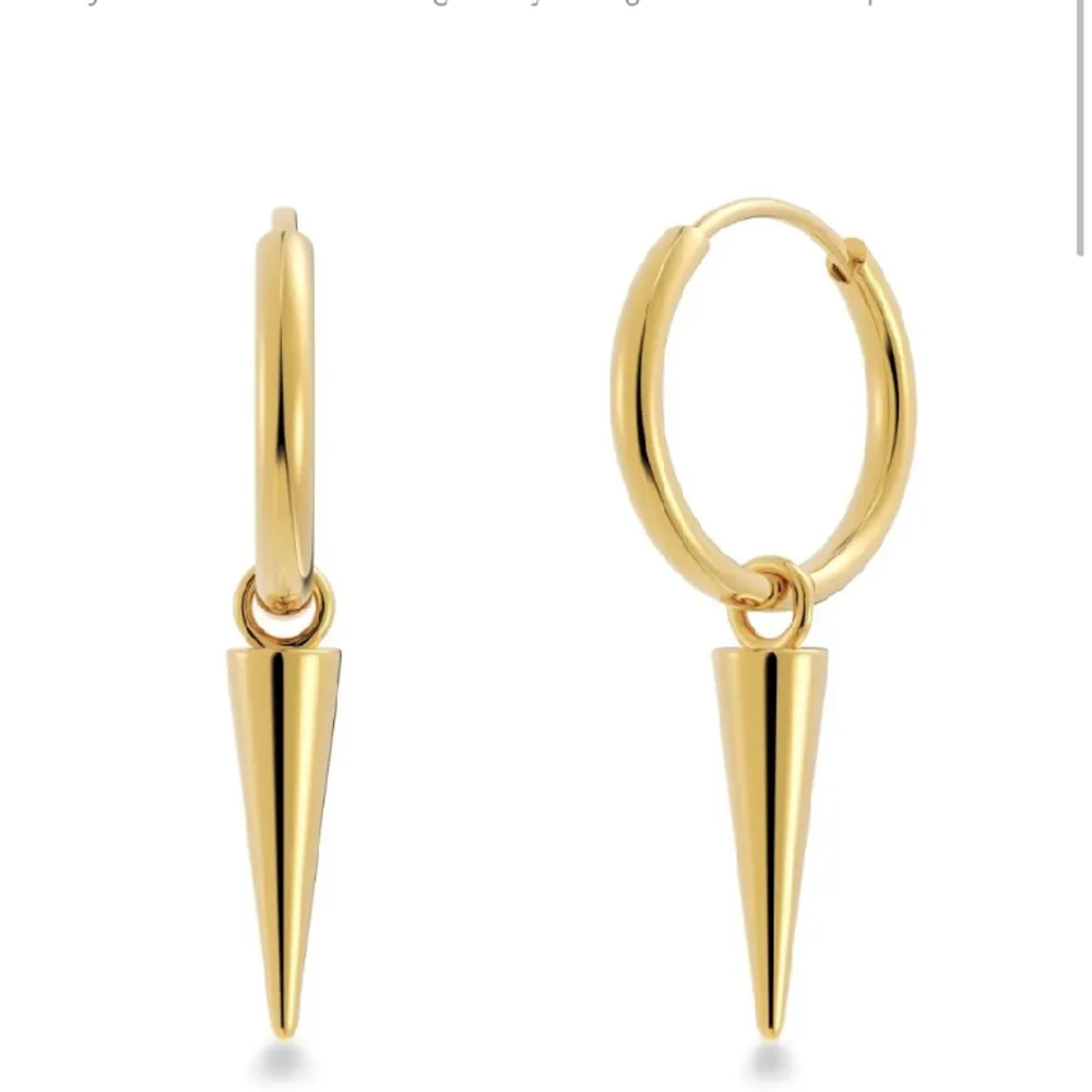 Säljer dessa nästan helt oanvända örhängena + Ask❤️ Spritar de självklart innan jag postar❤️❤️. Accessoarer.