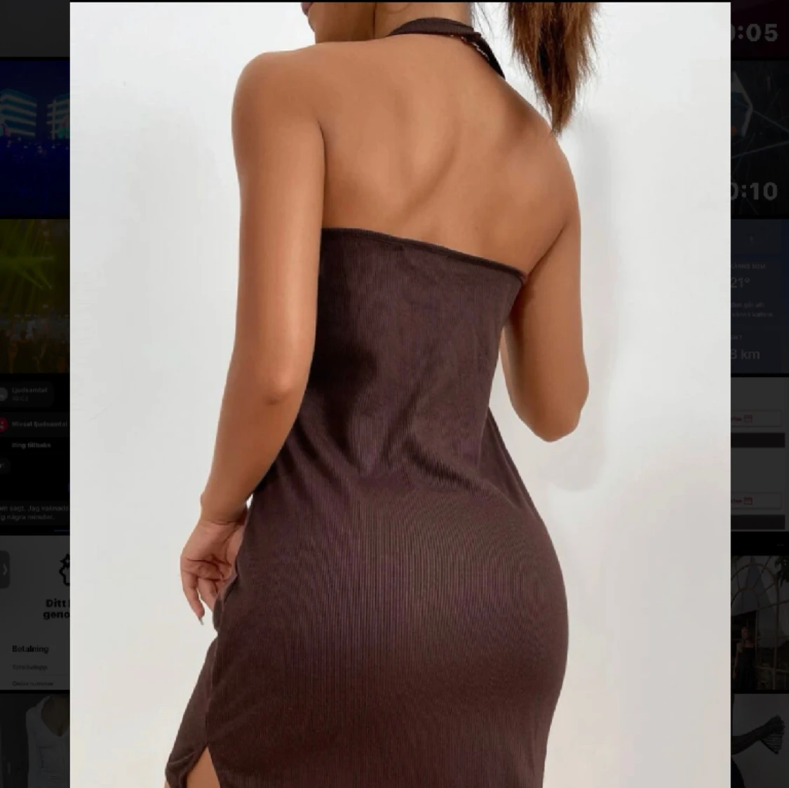 Klänning med stenar - 90