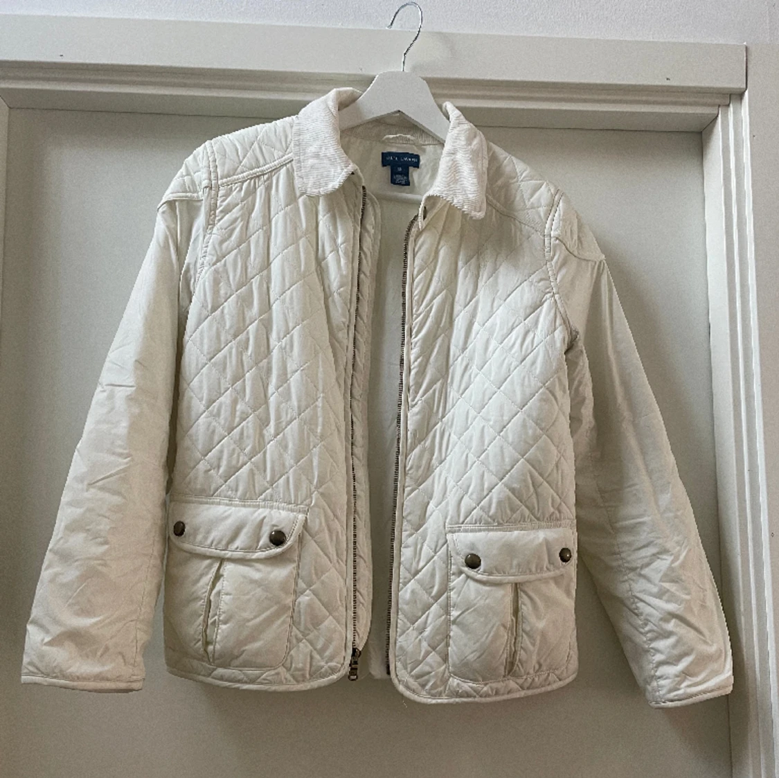 Vit Ralph lauren jacka