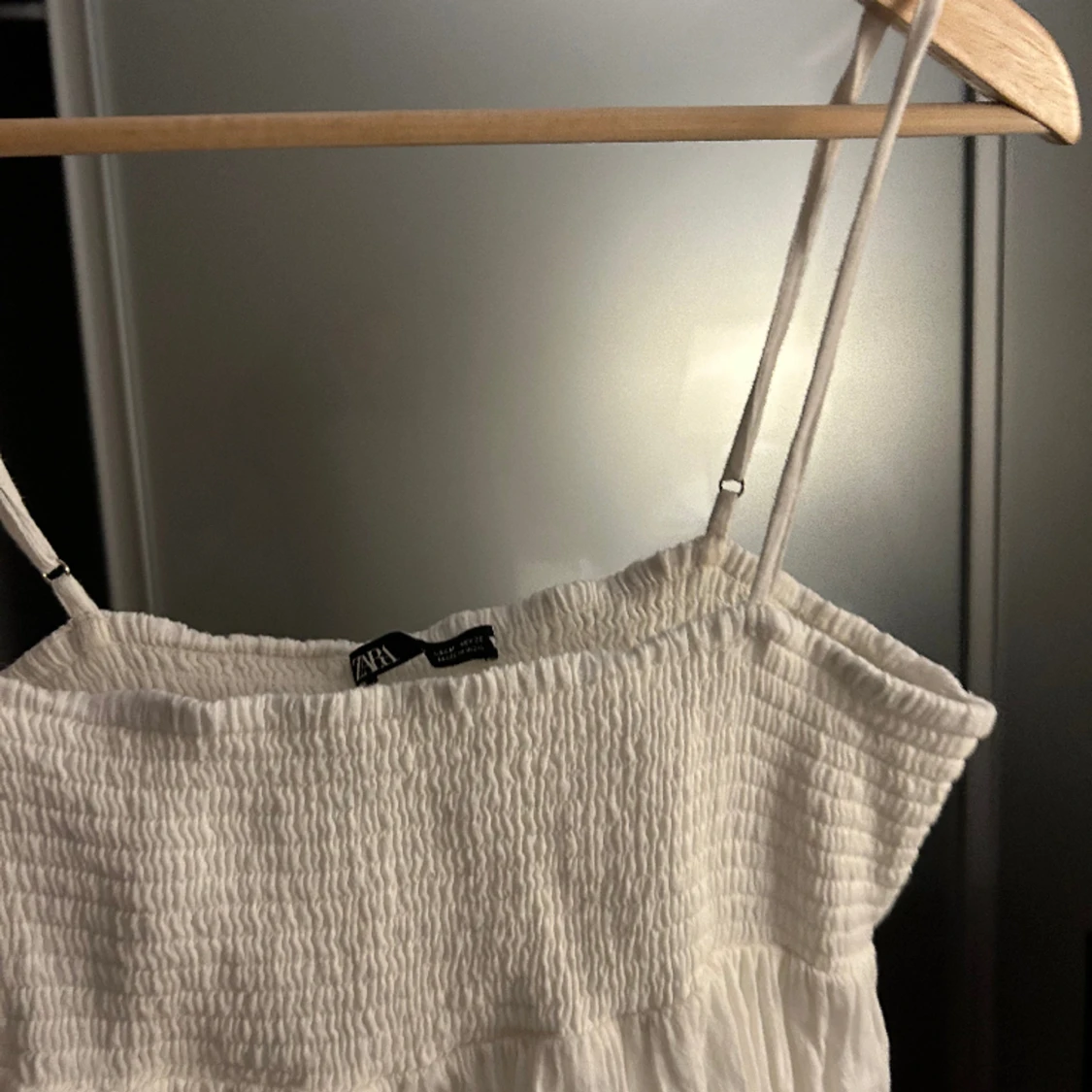 Vit zara klänning  - 90