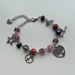 Sjärntecken armband - Sagittarius/skytten sjärntecken armband. Skytten är personer födda 21 november till 21 december. Handgjord med glaspärlor av mig.