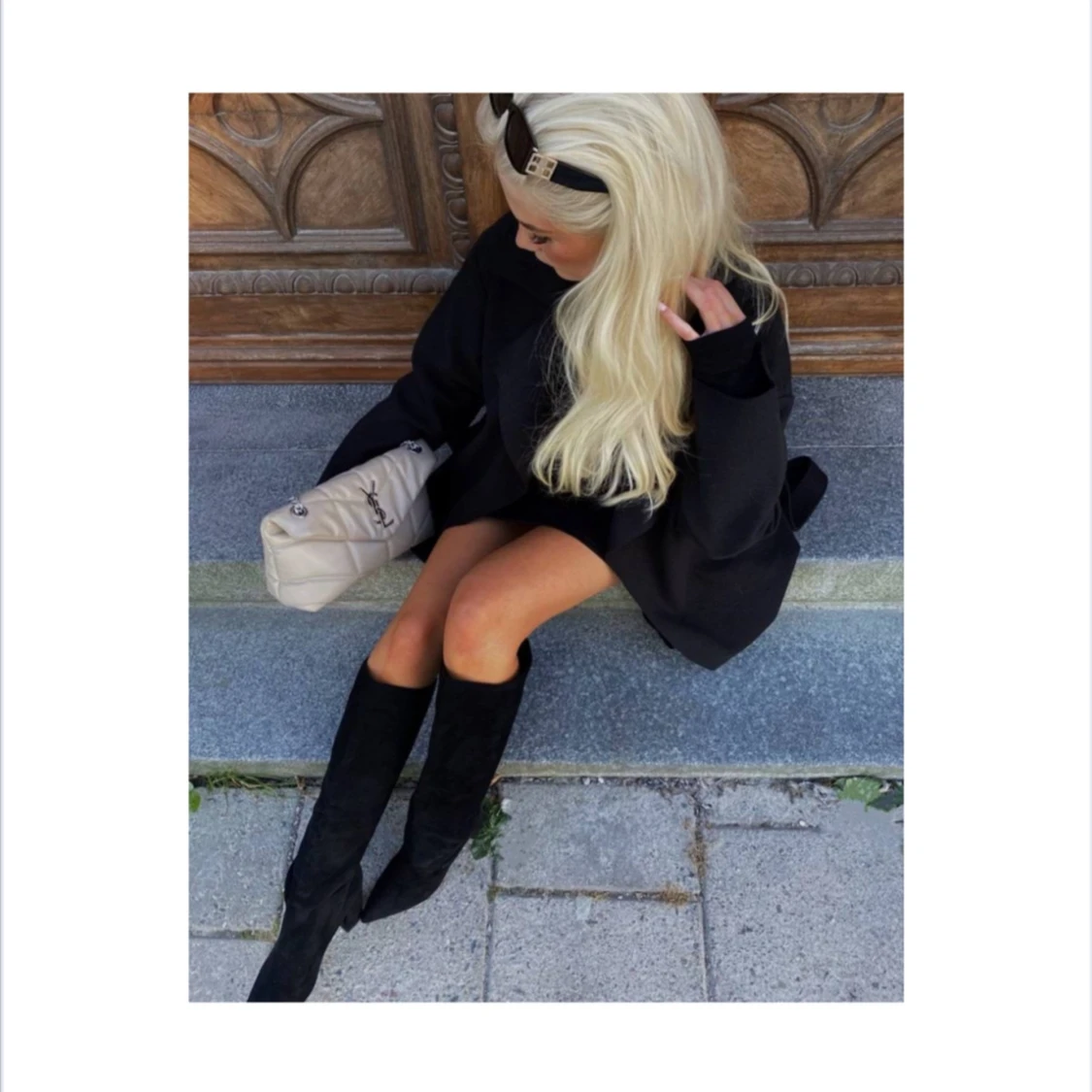 Högklackade stövlar  - 90