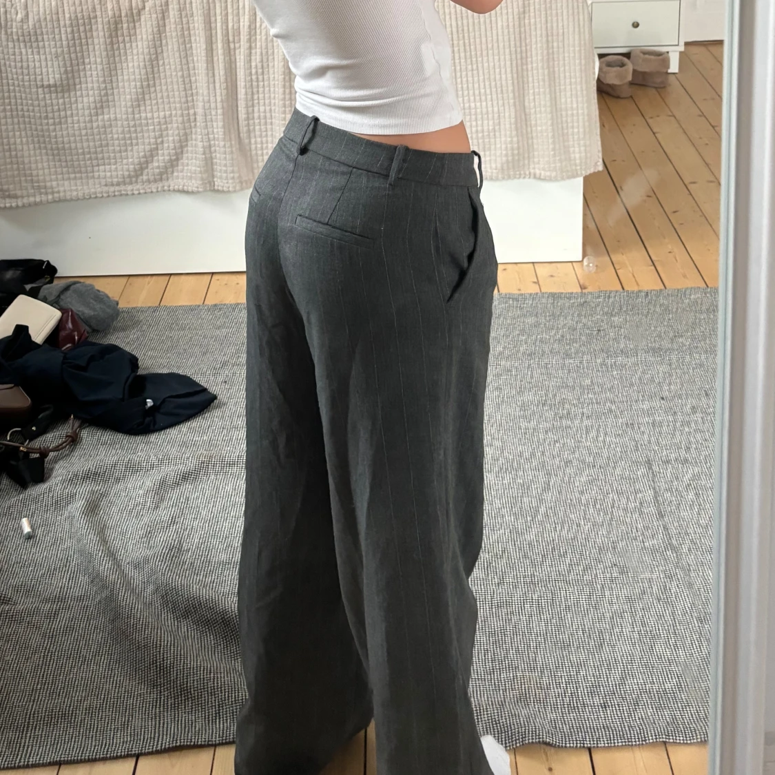 randiga kostymbyxor - 91