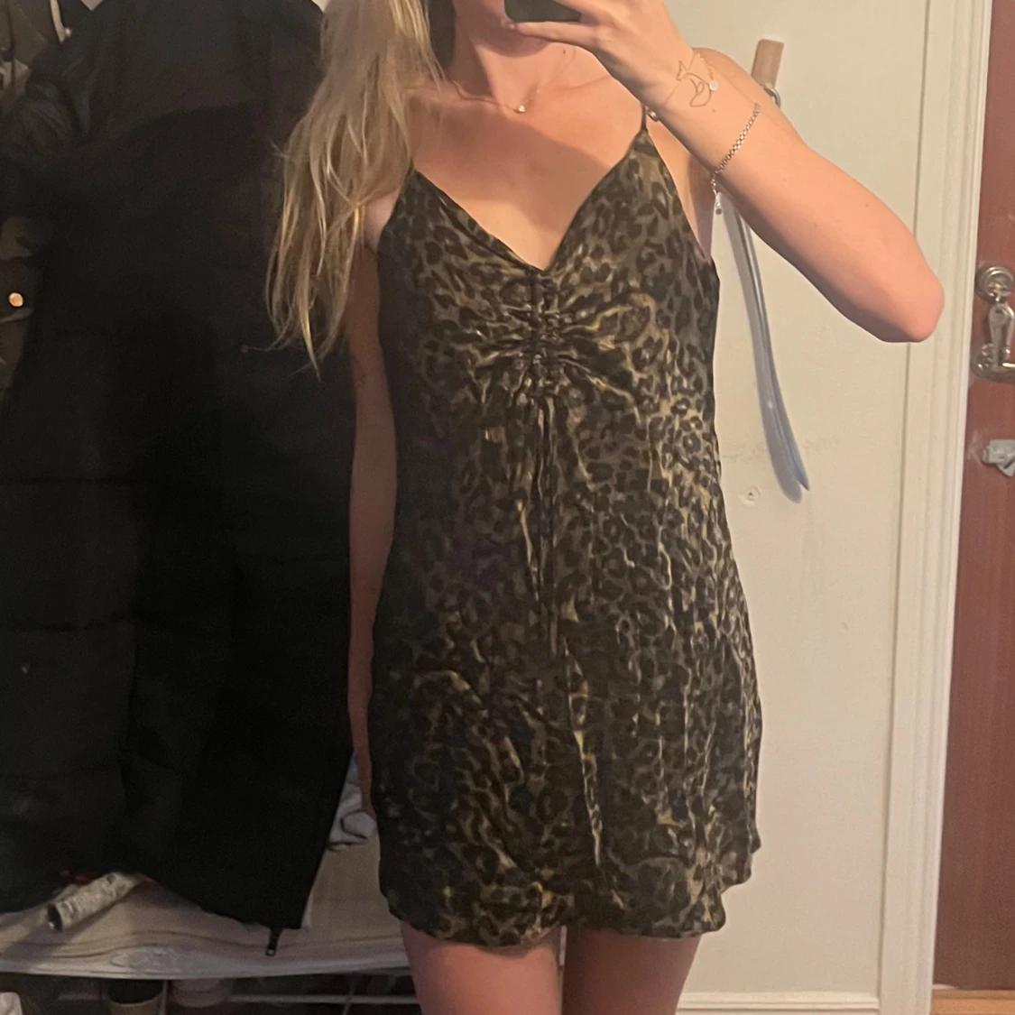 Leopard klänning - 90