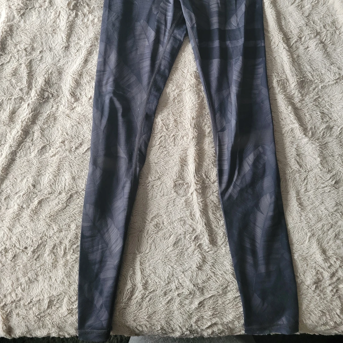 Mönstrade mörkblå strongertights  - 90