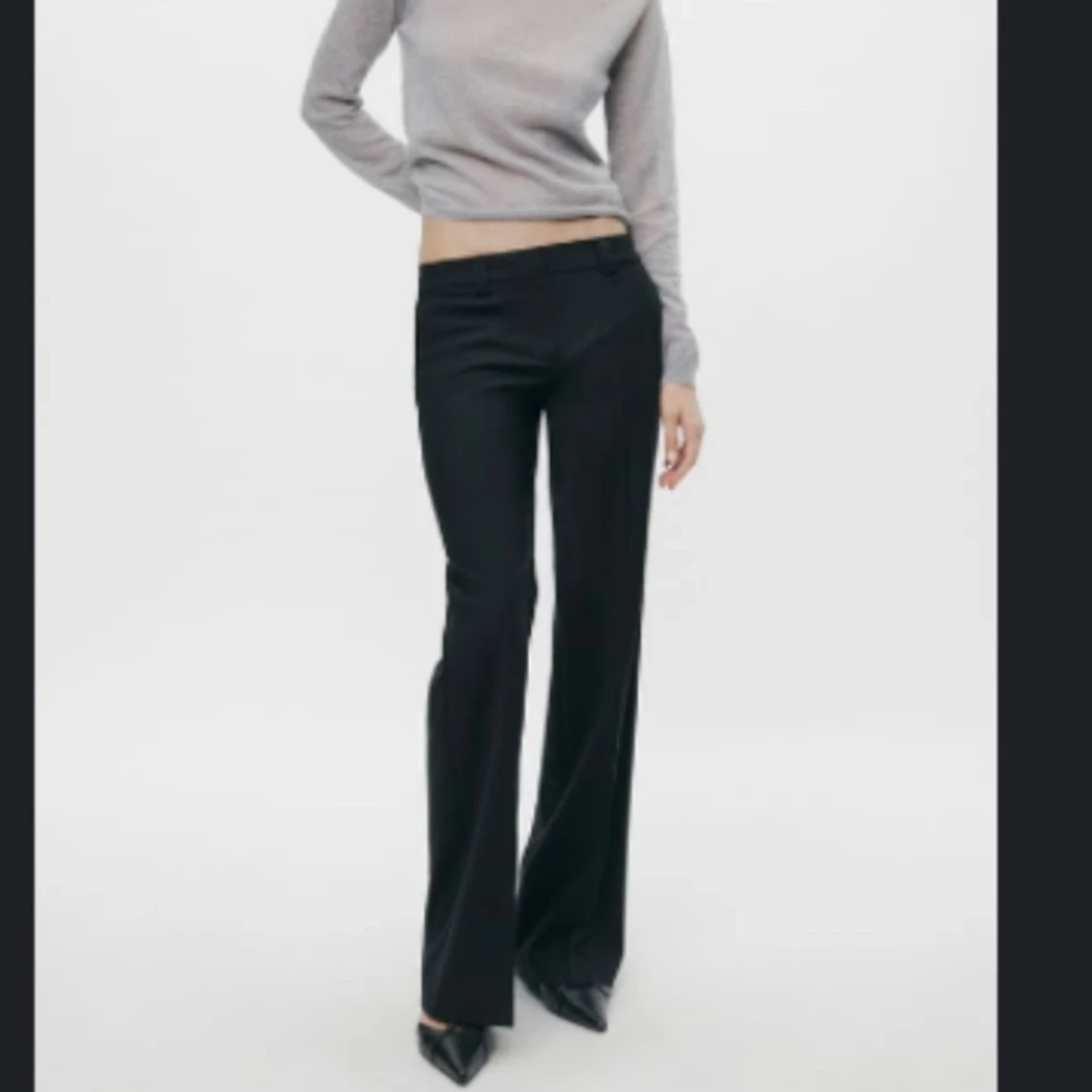 Lågmidjade kostymbyxor - 91