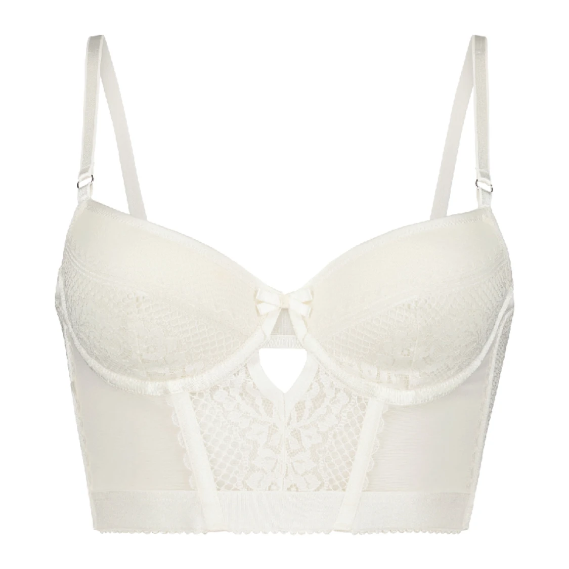 Hunkemöller vadderad longline bygelbehå malika 90E - 91
