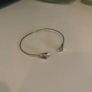 Guld Adjustable löv armband