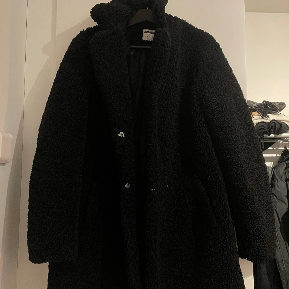 Svart Teddy Jacka