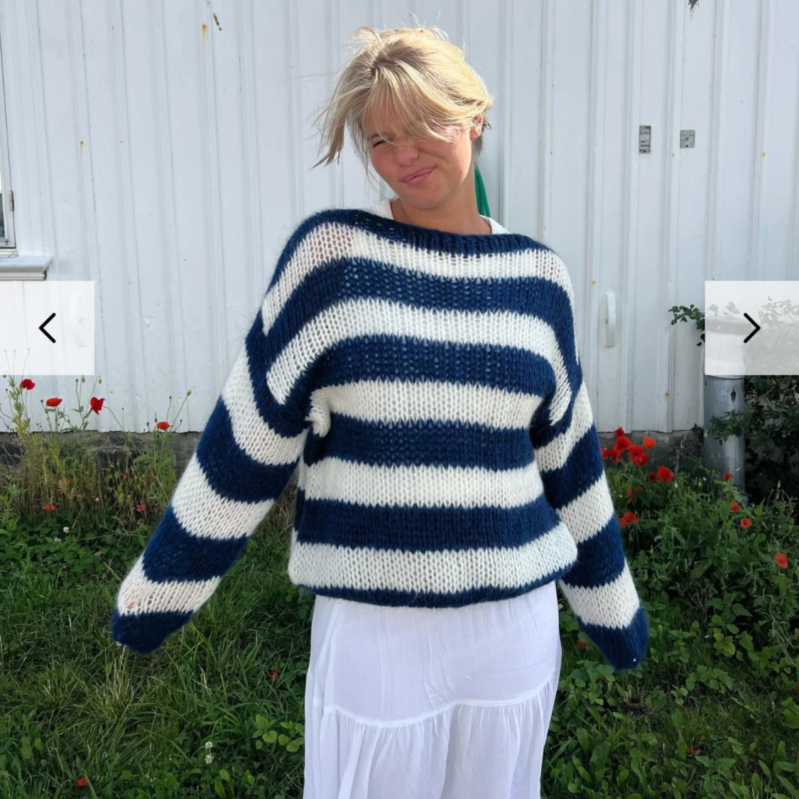 Stickad tröja  - 90