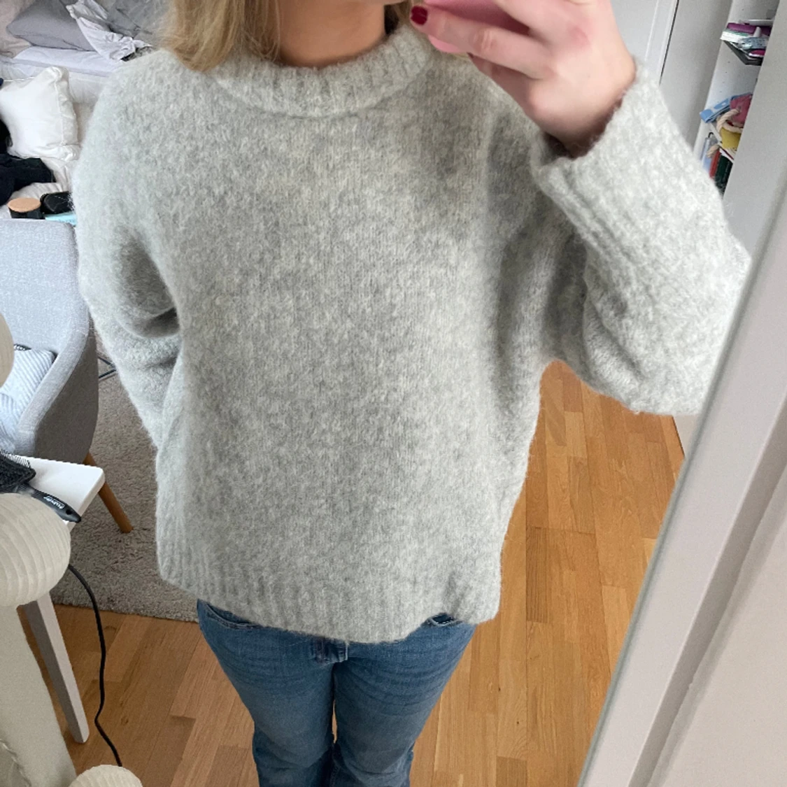 Stickad tröja - 90