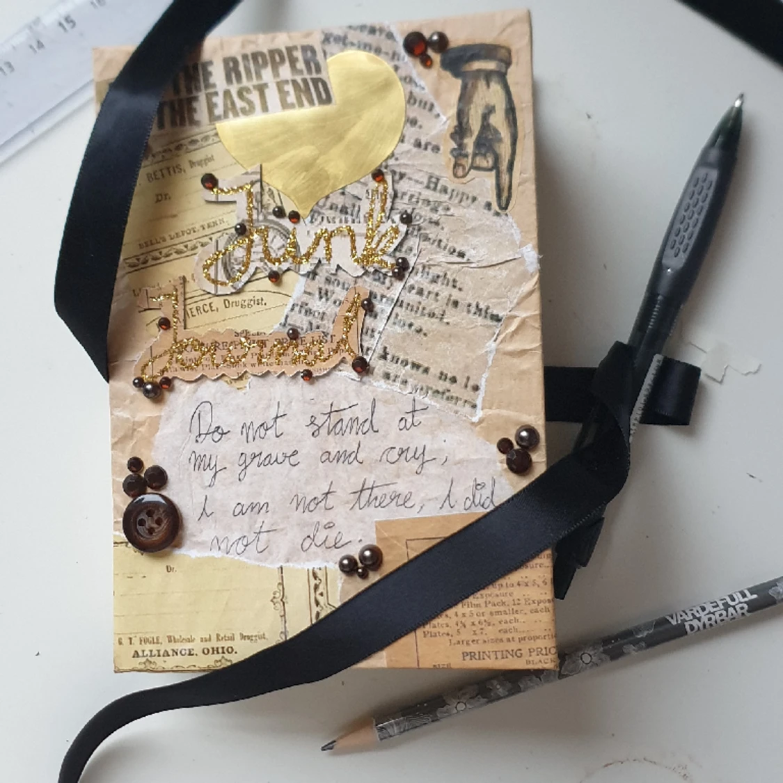 Handgjorda anteckningsböcker!