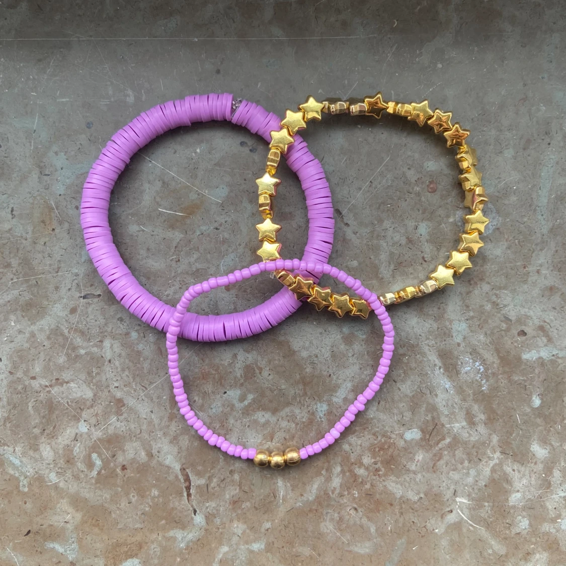 Stjärnfallsset i lila - 90