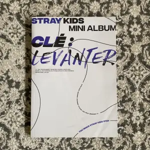 Säljer denna album från STRAY KIDS!! Allt är i bra skick. Albumet inkluderar 2 photocards, special page, cd + en stor poster (lite skrapad på hörnen, mest synligt baksidan). 