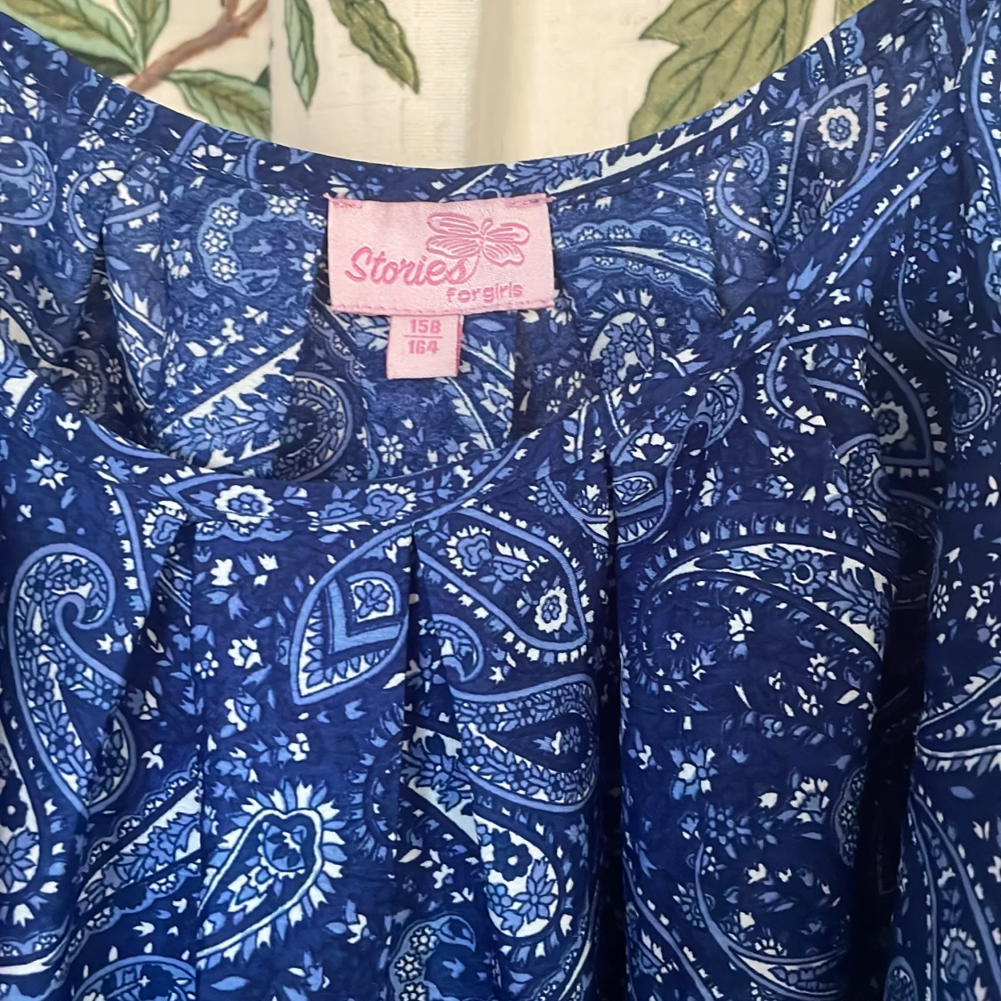 Blå sommarklänning  - 91