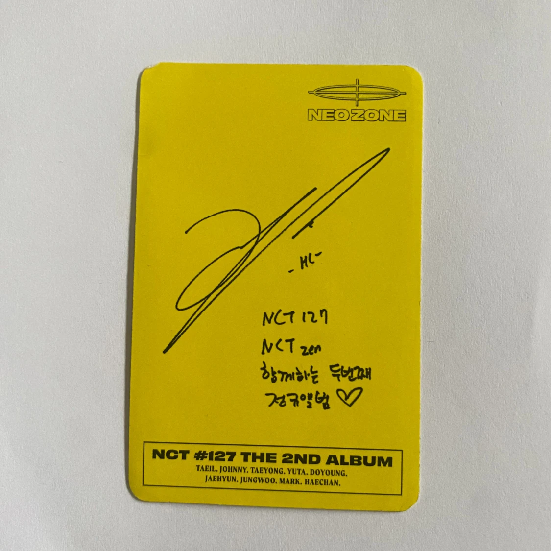 KPOP PHOTOCARD HAECHAN - 90