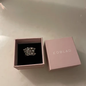 Edblad ring  - Använt knappt, den tappade en tagg. Silver  