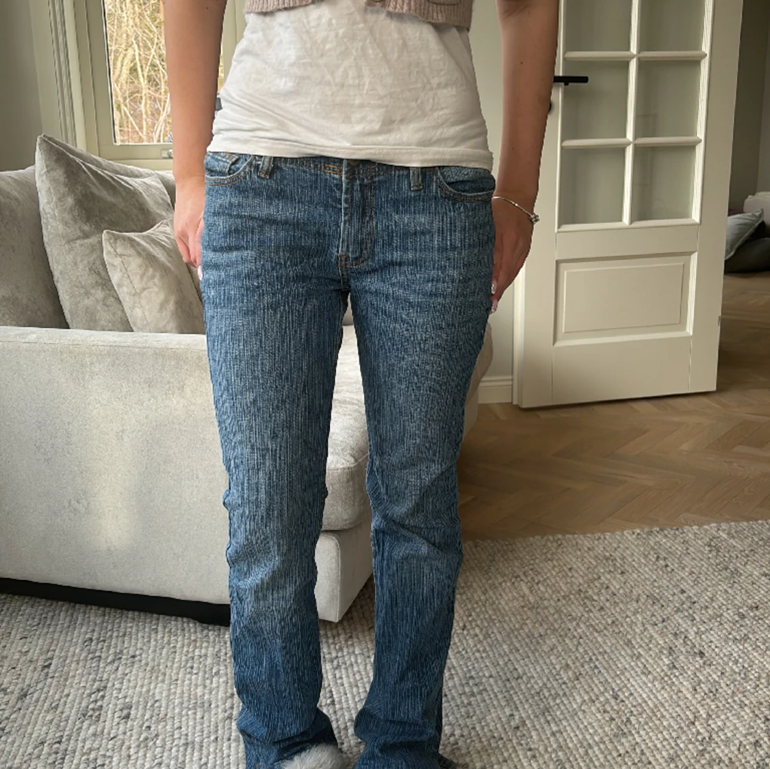 Lågmidjade jeans 