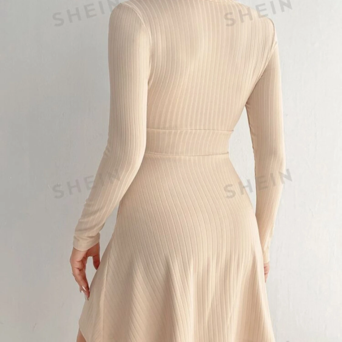 Peach färgad klänning, storlek petite xxs - 90