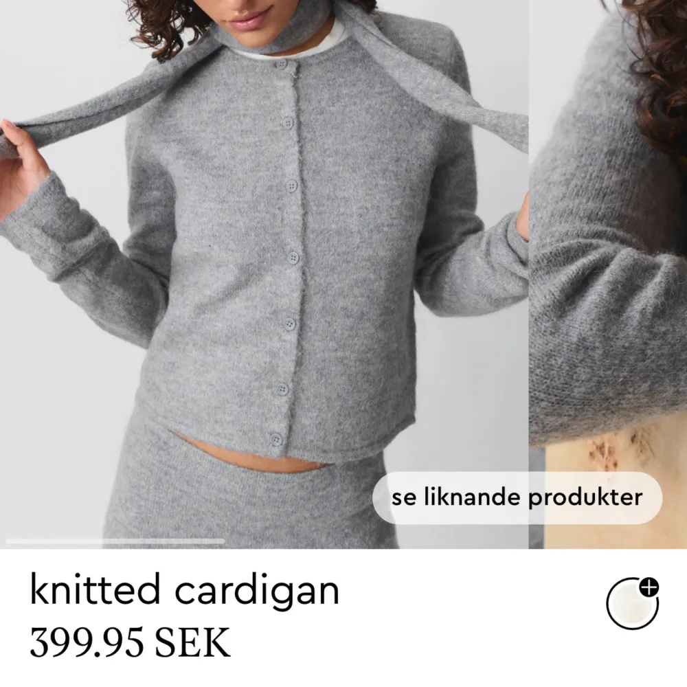 jättefin från Gina. Nyskick, storlek L då jag inte ville ha den för thight men passar mig som har vanligtvis XS/S/M. Som ny💕💕. Neuleet.