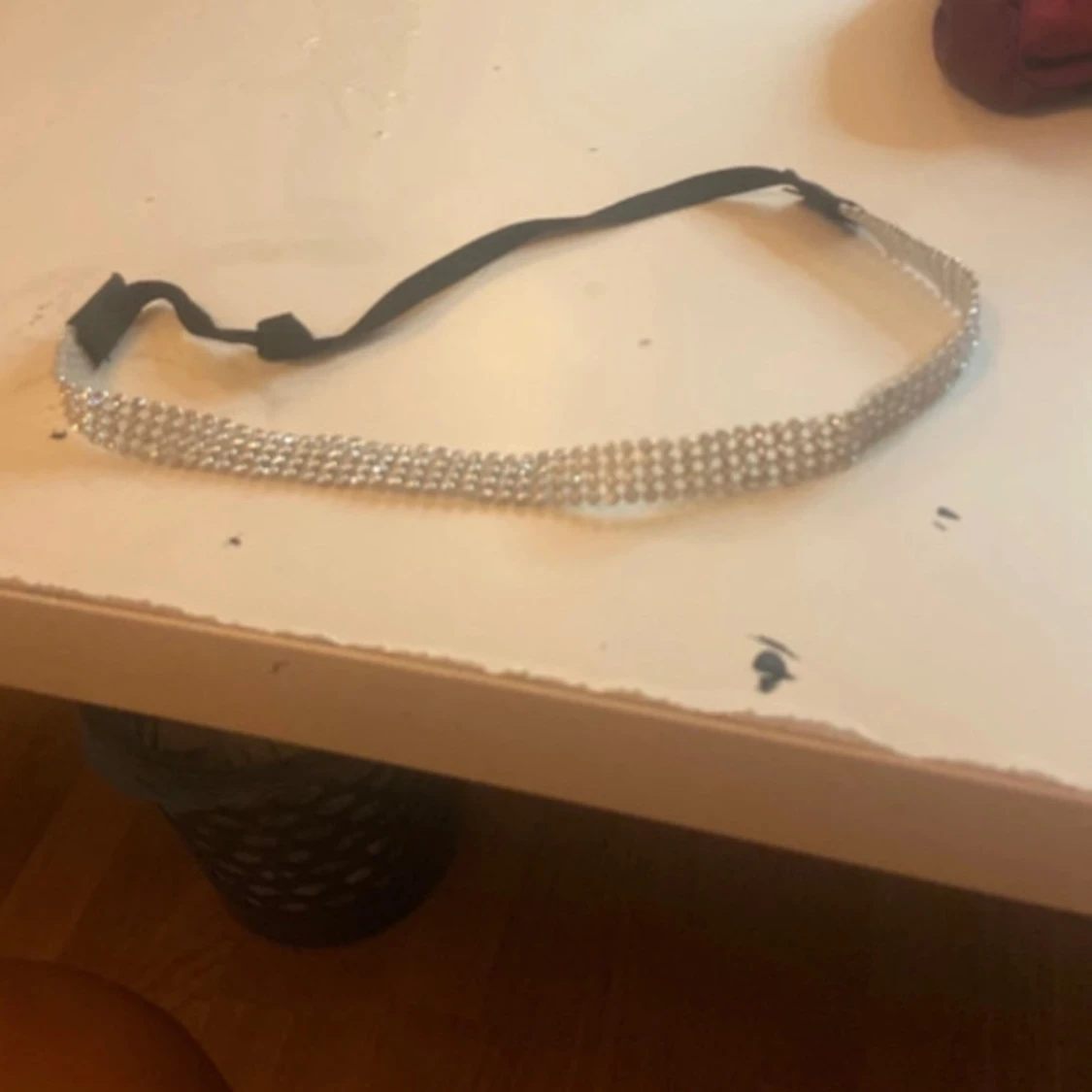 Chocker halsband med glitter