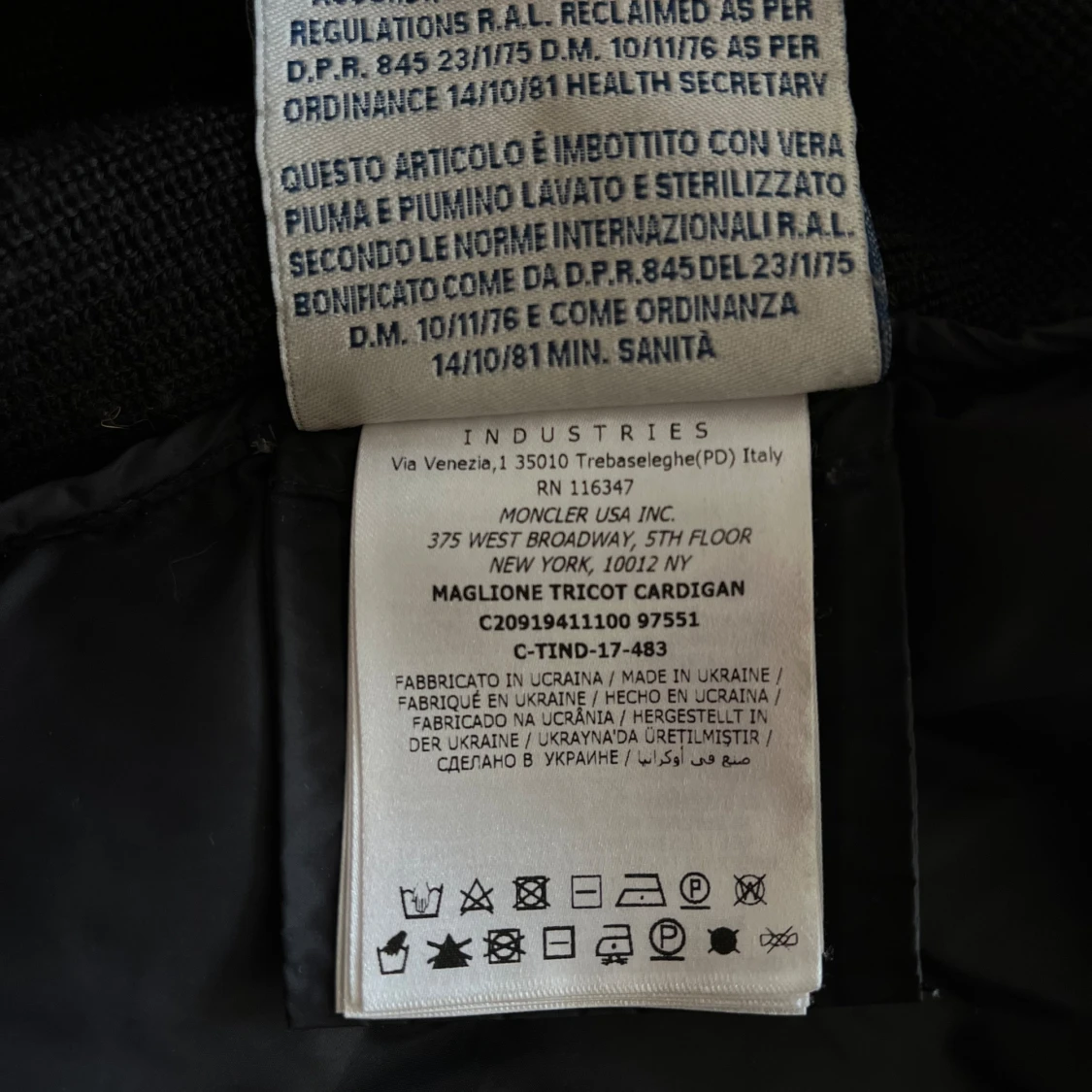 Moncler Cardigan  - 93