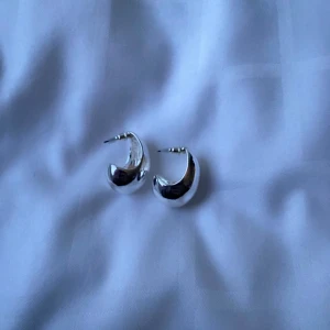 Silver örhängen Gina Tricot  - Säljer mina nya örhängen från Gina då jag beställde hem dem i fel storlek! Endast testade en gång!💞 nypris 129kr