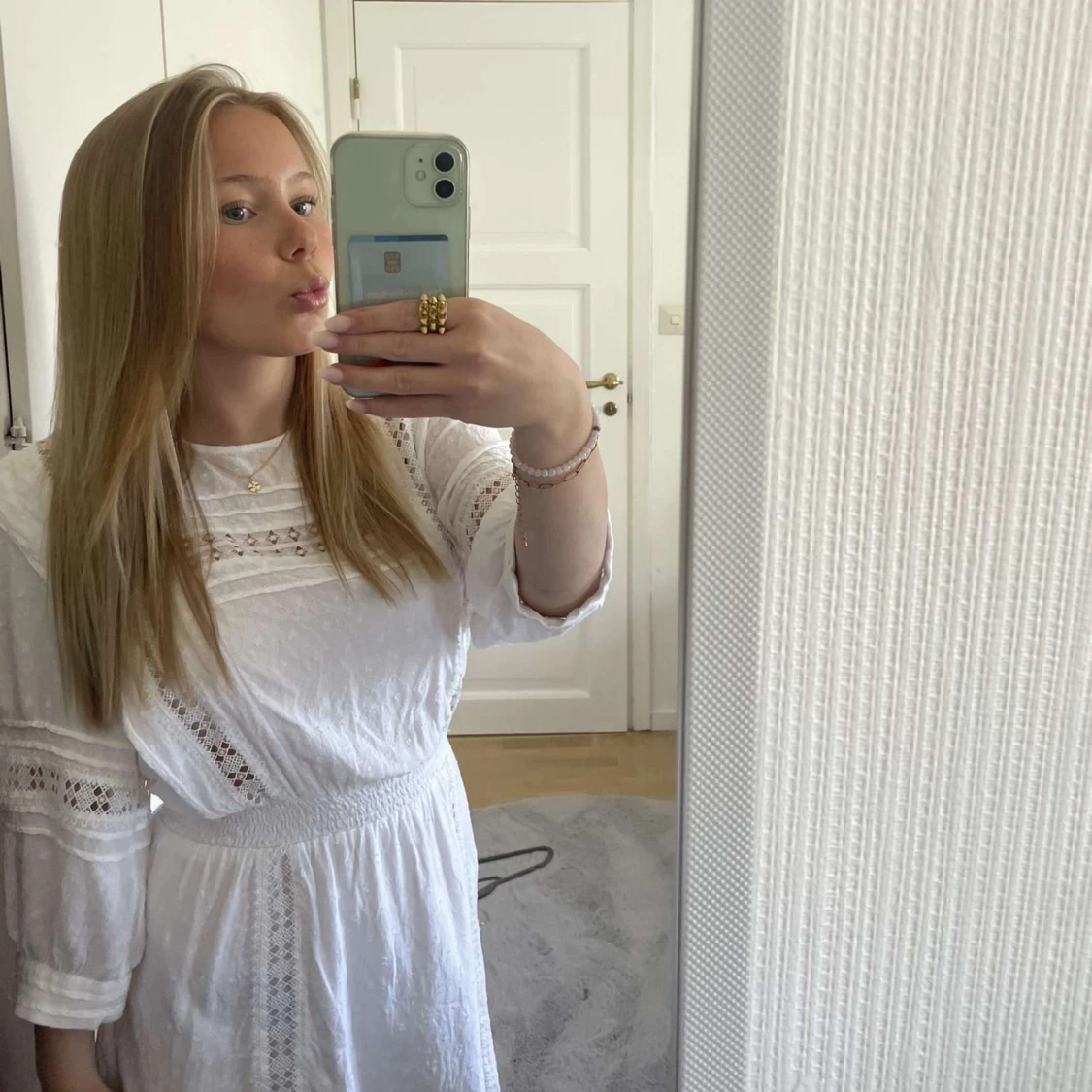 Vit klänning - 90