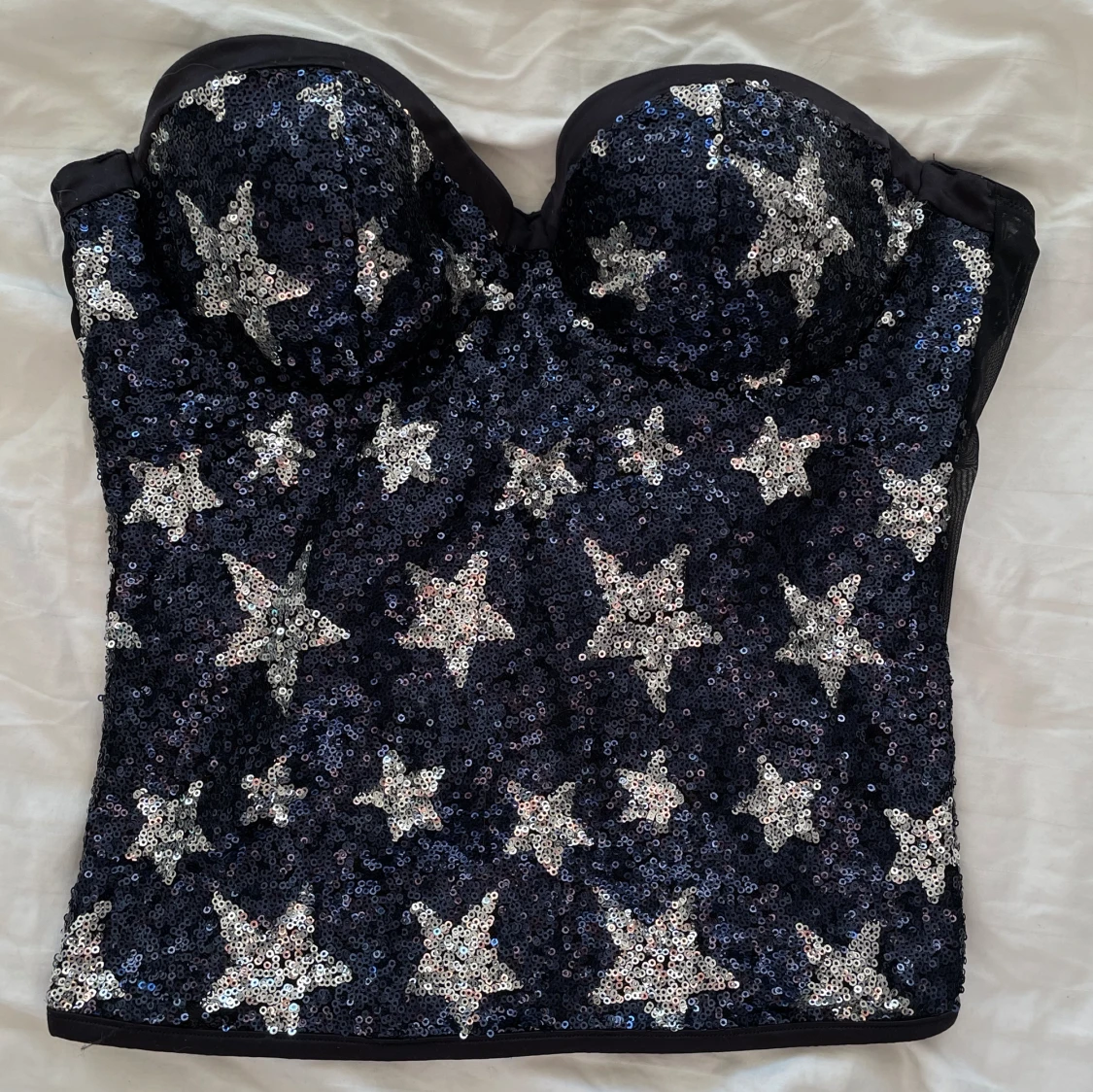 Glittrig intimissimi korsett  - 90