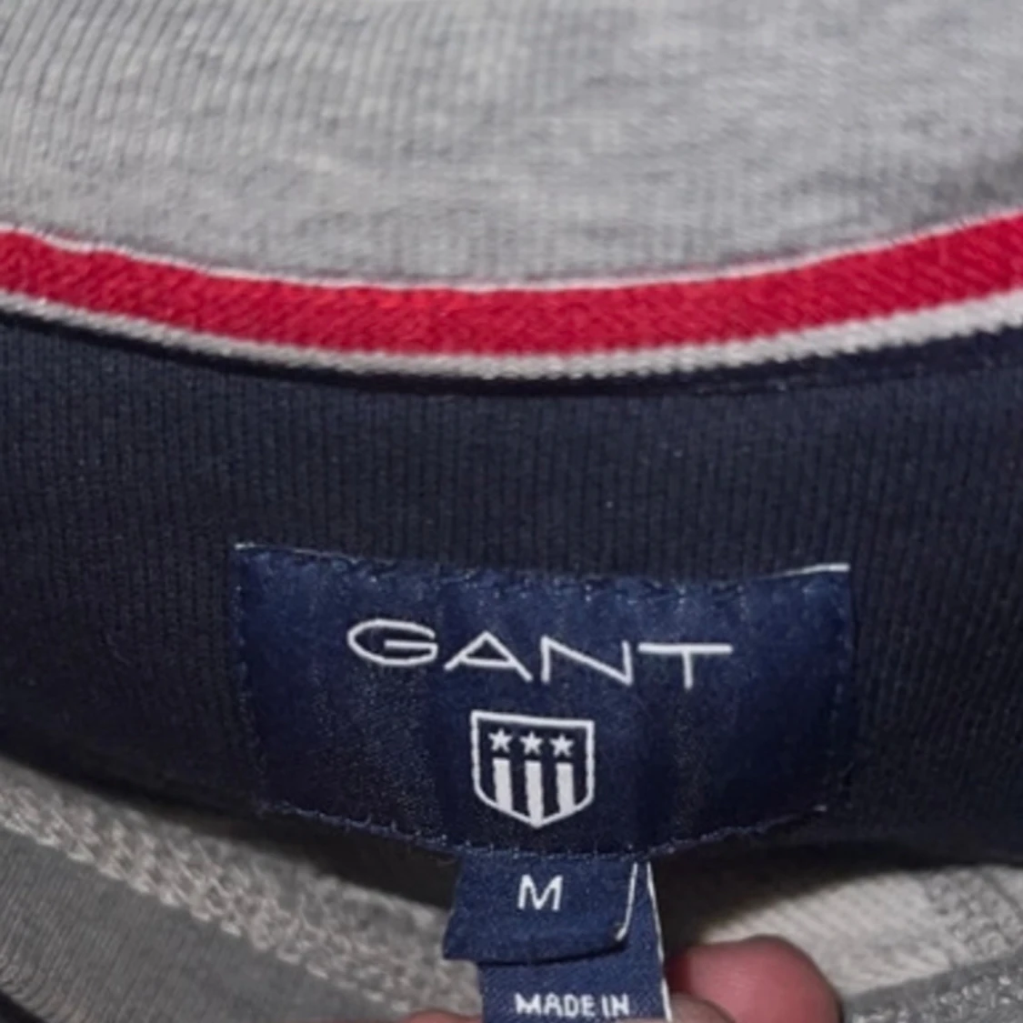 Gant tröja i M grå