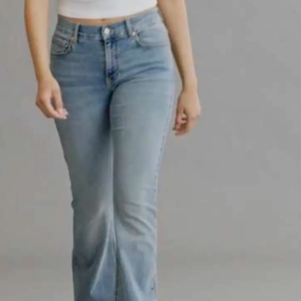Jätte nice lågmidjade jeans som är använda fåtal gånger . Jeans & Byxor.