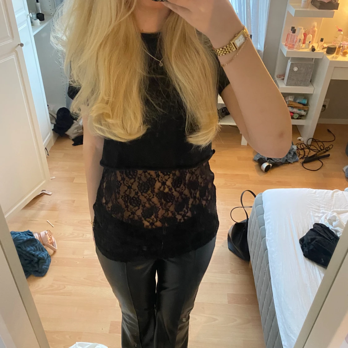 Spets topp o cropp topp