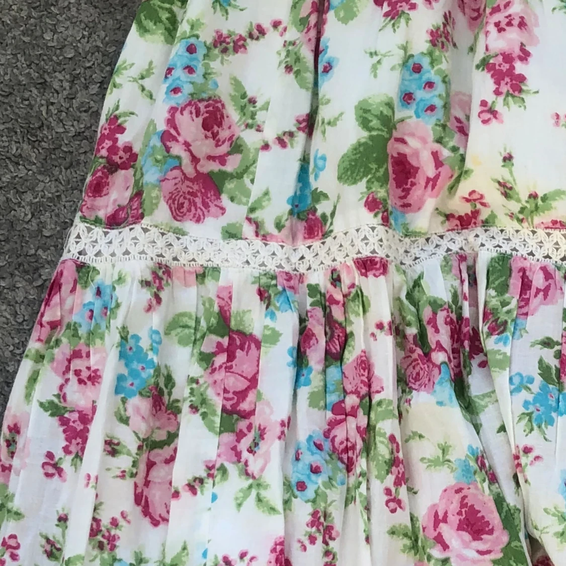 Mönstrad Långkjol  - 90