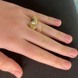 Guldig Edblads ring storlek Medium  - Haft i en månad. Nypris 400