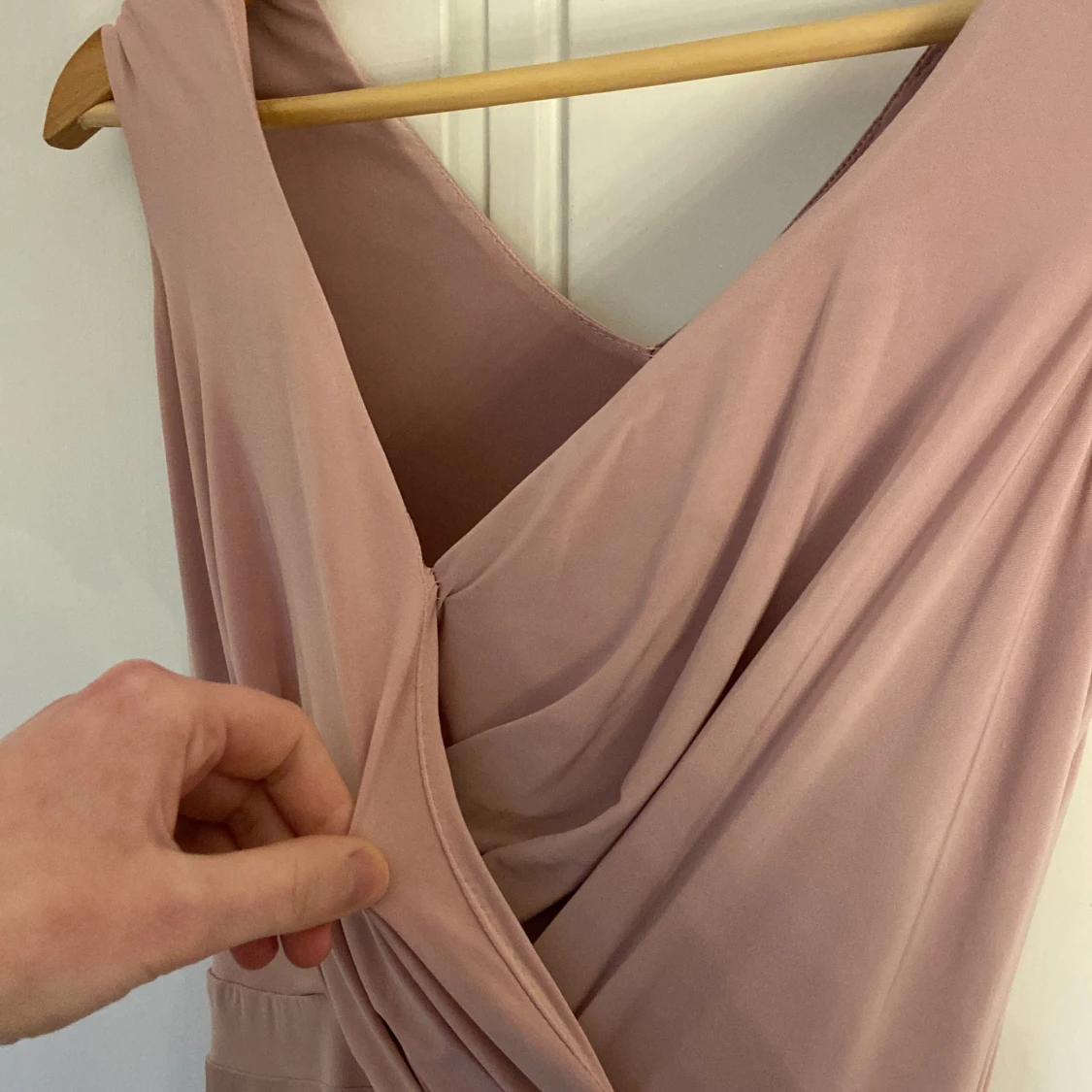 Rosa finklänning  - 92