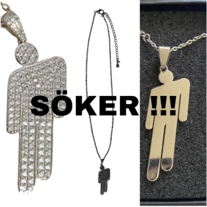 SÖKER ÄKTA BILLIE HALSBAND - Söker ett 100% äkta bloshs halsband skiter iprincip vad de kostar jag måste ha