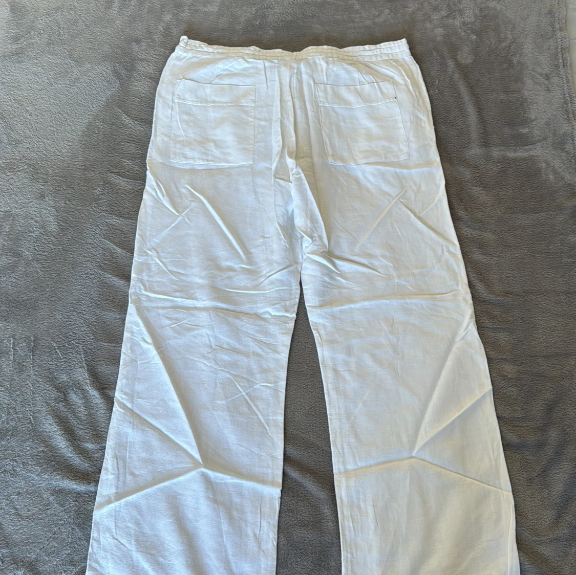 Vita Linnebyxor - 90