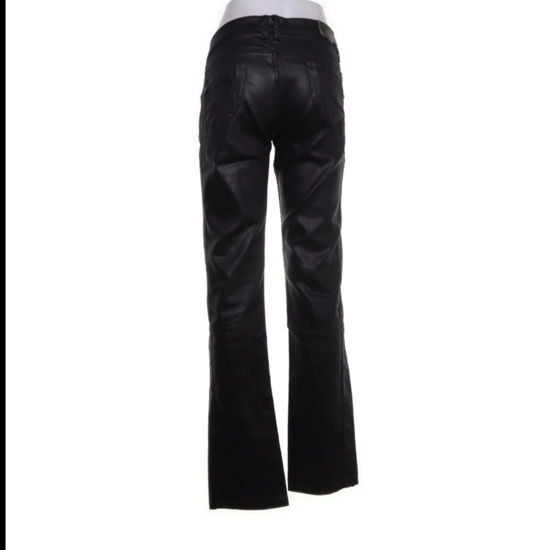 Lågmidjade skinbyxor - 90