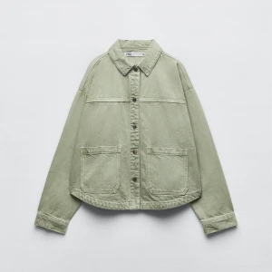 Zara jacka  - Grön jeans jacka ifrån zara så gott som ny 🔥❤️