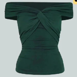 Mörkgrön topp - Mörkgrön topp bra skick