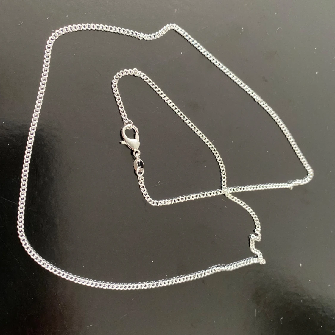 925 Silverpläterade Halsband  - 90