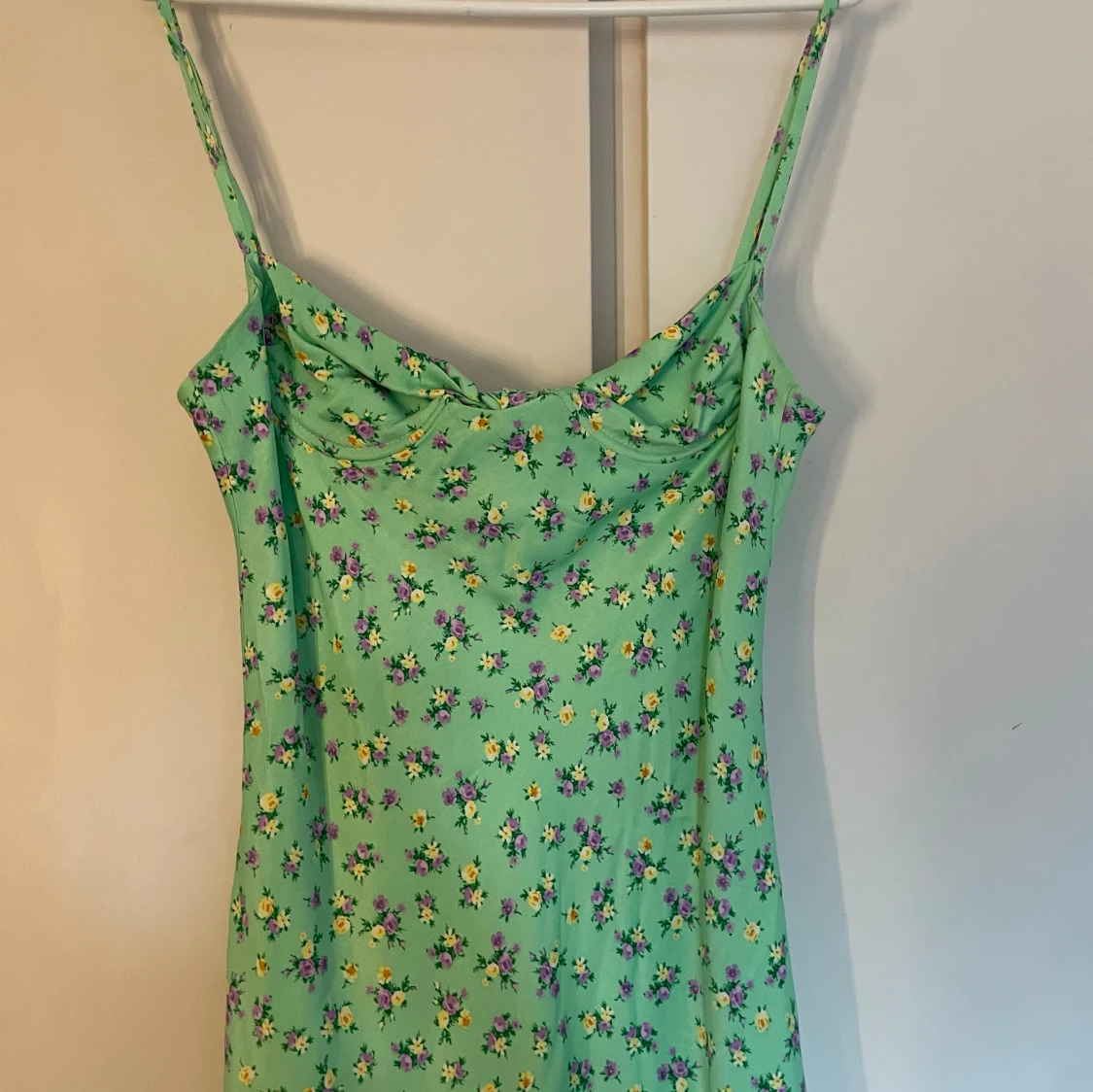 Blommig klänning Zara 