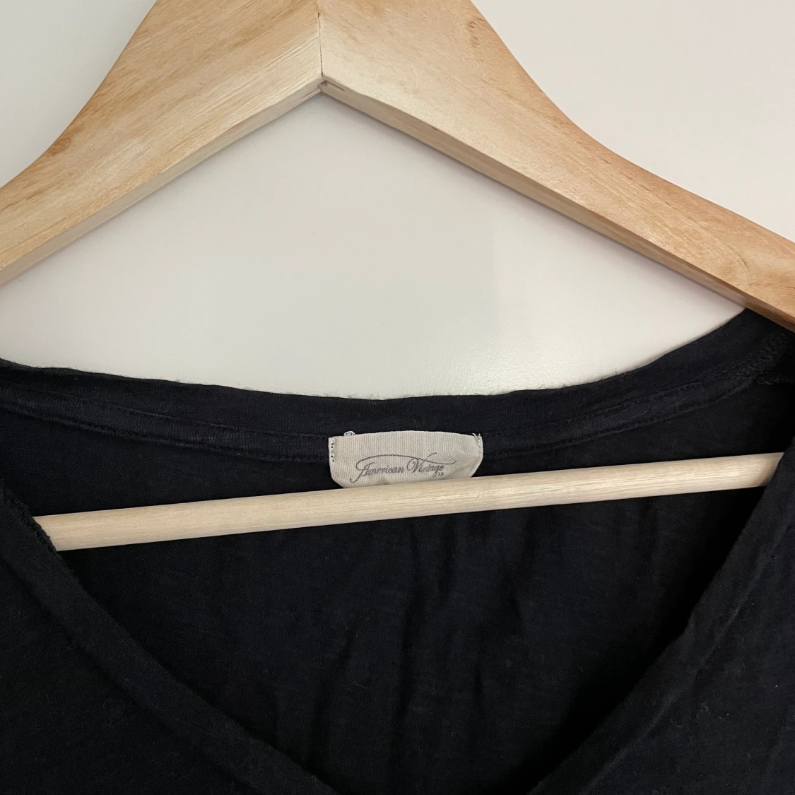 Svart långärmad i viskos  - 90