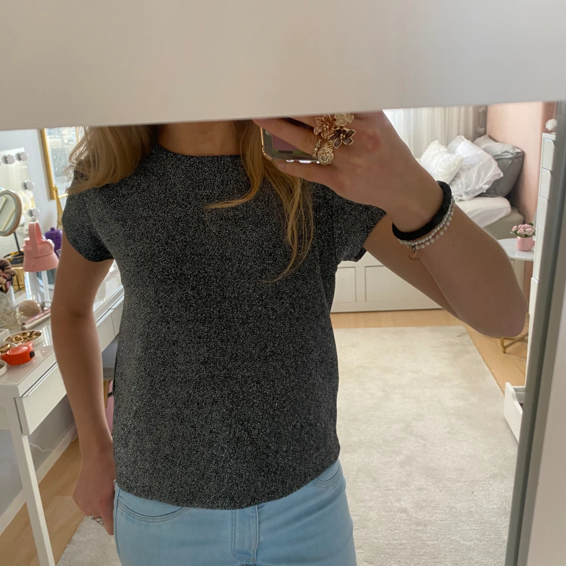 Glittrig tröja  - 90